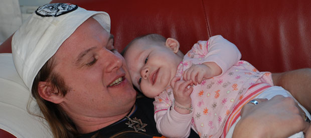 Sara en Papa
